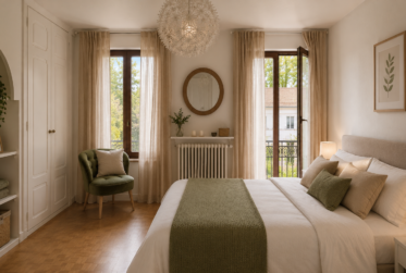 Maison de ville - 2 chambres, une cour privative.