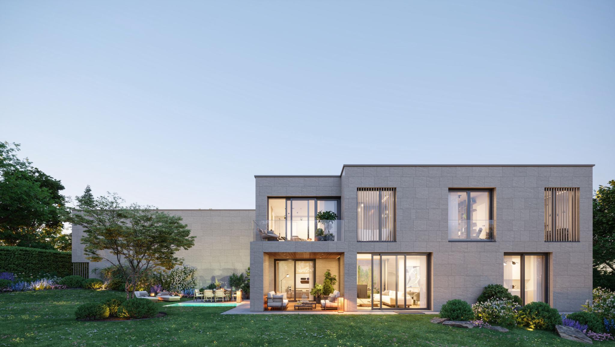 Coïa - Villa contemporaine, à deux pas du lac.