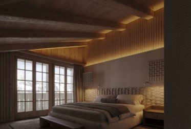 Penthouse face aux sommets - trois suites, piscine & spa.